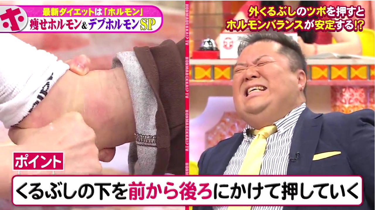 くるぶしのツボ