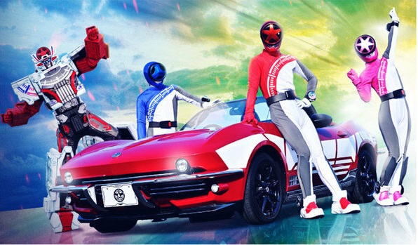 ブンブンジャー赤い車