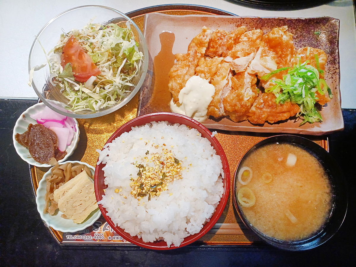 地鶏チキン南蛮定食