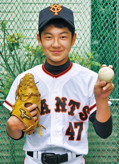 ジャイアンツジュニア佐藤龍月